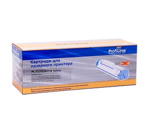 Картридж Картридж CC532A/718 (№304A) Yellow 2800 копий ProfiLine (PL_CC532A/718_Y)
