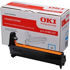 Фотобарабан голубой(cyan) OKI 43381707 для C5600/C5700