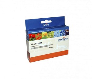 Струйный картридж LC1280XLM с чернилами на водной основе Magenta ProfiLine (PL_LC1280XLM_M)