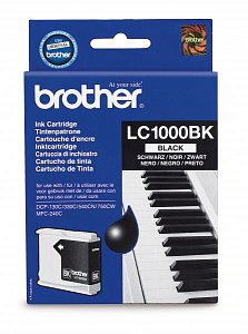Чернила черный (black) Brother LC-1000BK