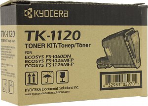 Тонер-картридж черный (black) Kyocera TK-1120 (1T02M70NX0) для FS-1060DN/1025MFP/1125MFP