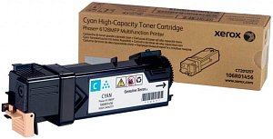 Тонер-картридж голубой (cyan) XEROX 106R01456 для Ph 6128MFP Тонер-картридж голубой (cyan) XEROX 106R01456 для Ph 6128MFP