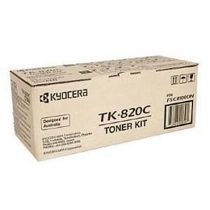 Тонер-картридж Kyocera TK-820C (1T02HPCEU0)