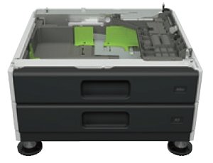 Тумба средняя с 2-мя лотками по 500 листов Sharp BP-DE10 Тумба средняя с 2-мя лотками по 500 листов Sharp BP-DE10