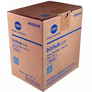 Тонер-картридж голубой(cyan) Konica Minolta TNP-27 для bizhub С25