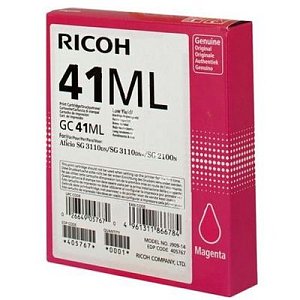 Картридж гелевый тип GC 41ML пурпурный (magenta) [405767] для Ricoh Aficio SG 2100N/ 3110DN/ 3110DNw/ 3100SNw/ 3110SFNw/ 7100DN