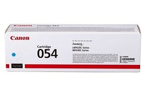 Синий тонер-картридж Canon 054 C