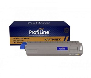 Картридж Картридж 46471105 Yellow 7000 копий ProfiLine (PL_46471105_Y) для Oki C823/C833/C843