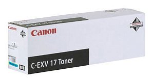 Тонер голубой (cyan) Canon C-EXV 17 C для iRC4080/iRC4580/iRC5185