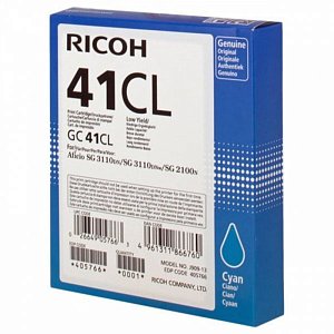 Картридж гелевый тип GC 41CL голубой (cyan) [405766] для Ricoh Aficio SG 2100N/ 3110DN/ 3110DNw/ 3100SNw/ 3110SFNw/ 7100DN
