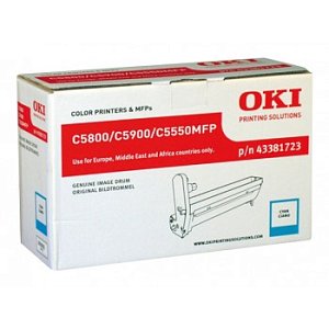 Фотобарабан голубой(cyan) OKI 43381723 для C5800/C5900/C5550mfp
