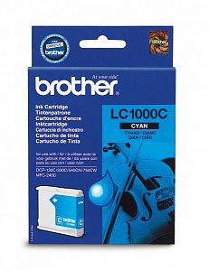 Чернила голубой (cyan) Brother LC-1000C
