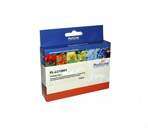 Струйный картридж LC1280XLY с чернилами на водной основе Yellow ProfiLine (PL_LC1280XLY_Y)