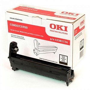 Фотобарабан черный(black) OKI 43381724 для C5800/C5900/C5550mfp