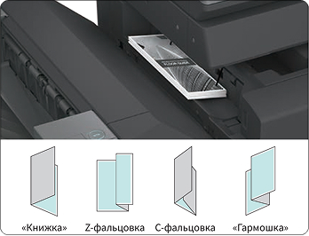 Варианты скрепления Sharp BP-51M45